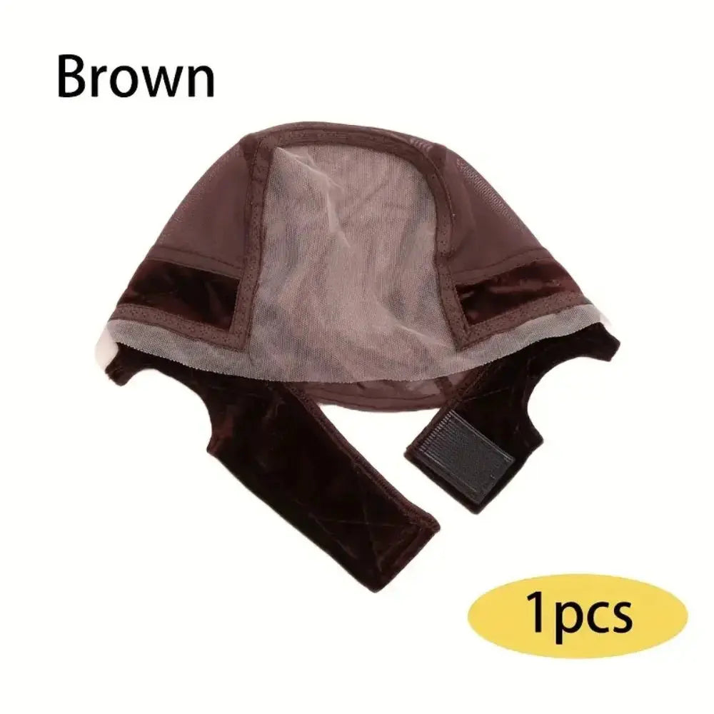 Women Lace Wig Adjustable Grip Cap Wig Caps for Non Slip with Ear-Cutouts Adjustable Velcro Headband,Gift of bandage and brushe upscaleclicks