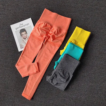 Women's High Waist Seamless Leggings Quick Dry Elastic Yoga Fitness Gym Jogging Pants Push up Leggings  Sportswear upscaleclicks