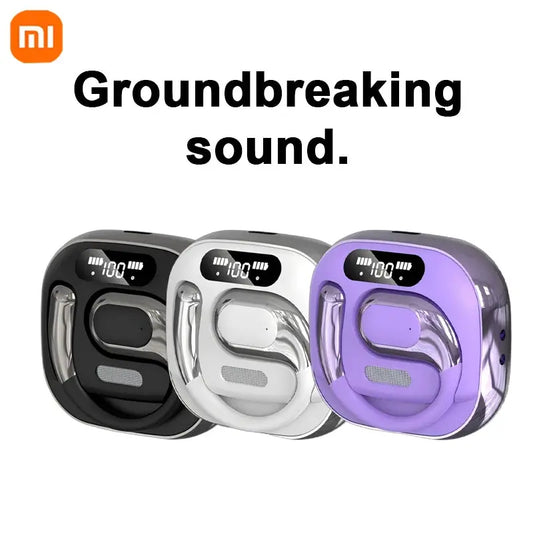 Xiaomi K02 Wireless Bluetooth 5.5 over the ear Cross-border Intelligent AI Translation Sports OWS Long Endurance Headphones New upscaleclicks