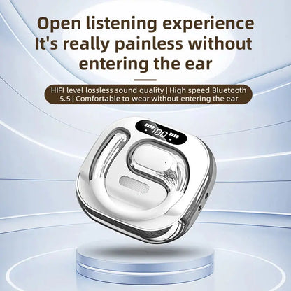 Xiaomi K02 Wireless Bluetooth 5.5 over the ear Cross-border Intelligent AI Translation Sports OWS Long Endurance Headphones New upscaleclicks