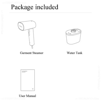 Xiaomi Mijia Garment Steamer 2 Foldable Handheld Clothes Steam Iron Portable Mite Removal Iron Steamer for Travel Home Appliance upscaleclicks