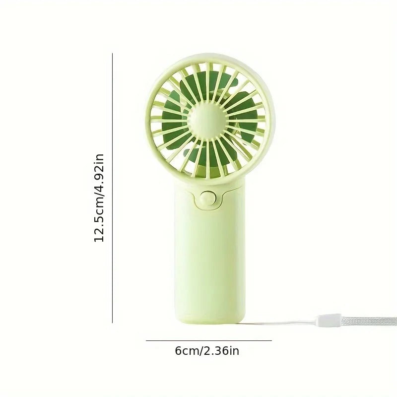 Pocket Size Low Noise Small Electric Fan Student Gift Outdoor Fan