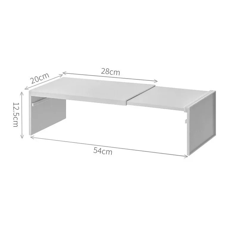 Kitchen Cupboard Organizer Retractable Cabinet Shelf Seasoning Bottle