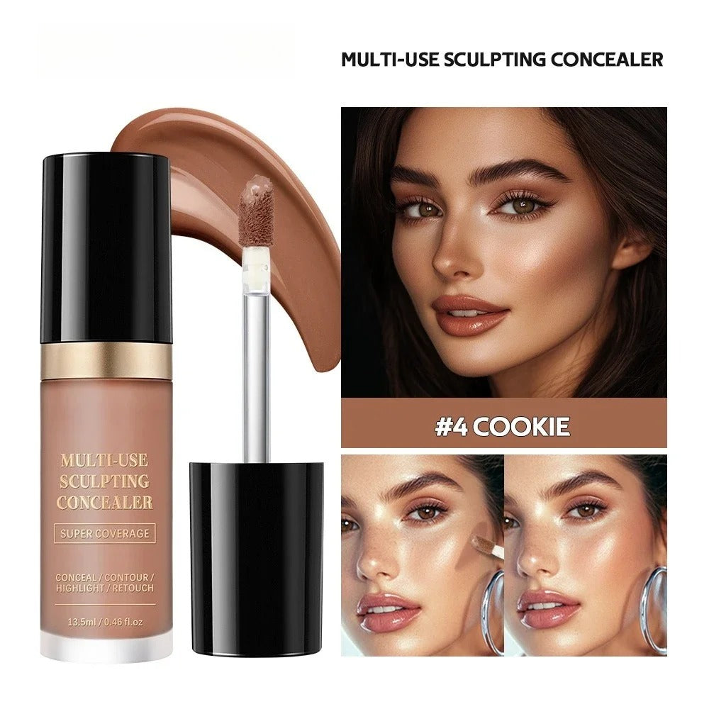 Super Coverage Concealer Multi-Use Cream Oil Free Long Lasting