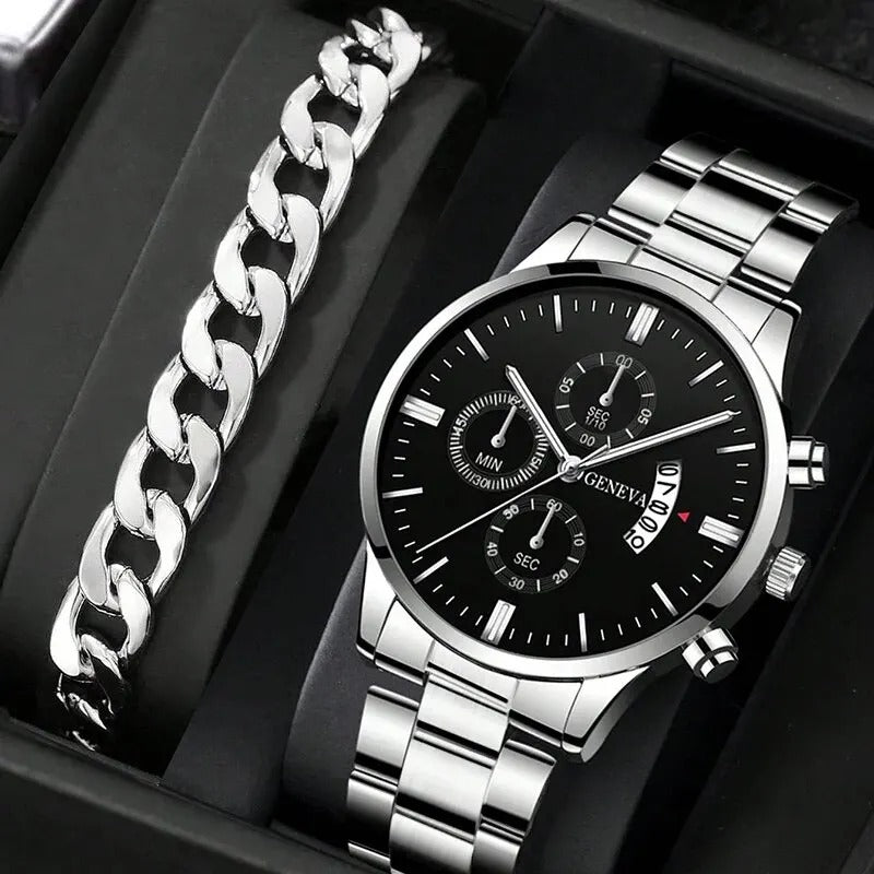 Fashion Men Luxury Calendar Quartz Wrist Watch