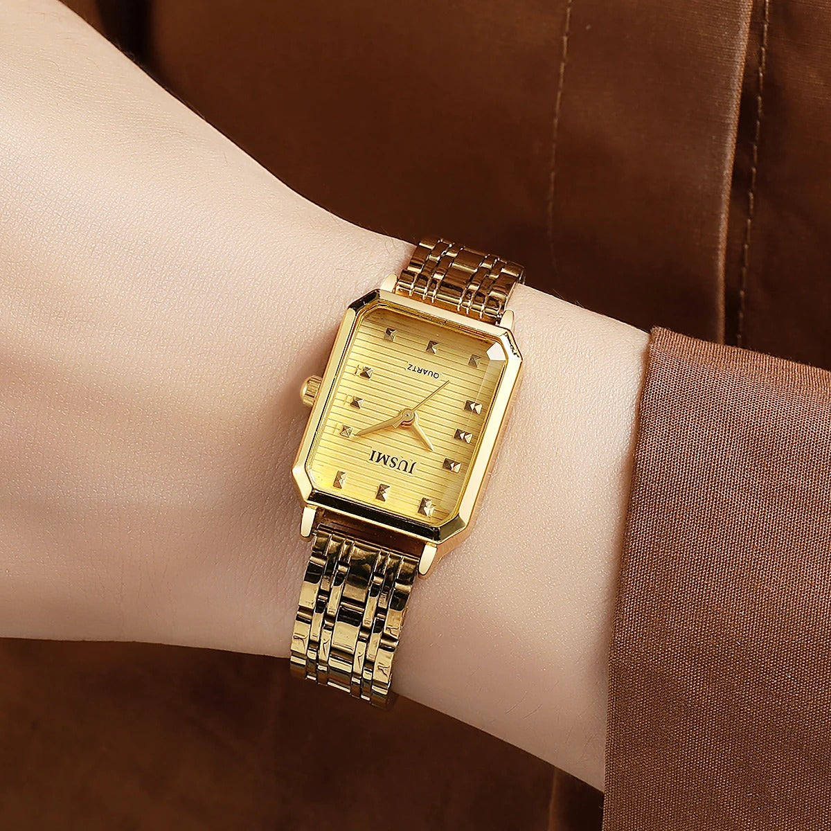 Fashion luxury exquisite alloy material Women's quartz watch
