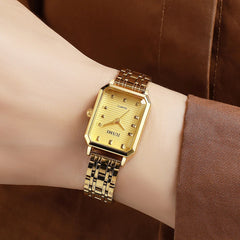 Fashion luxury exquisite alloy material Women's quartz watch