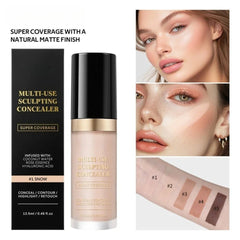 Super Coverage Concealer Multi-Use Cream Oil Free Long Lasting