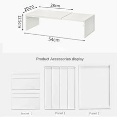 Kitchen Cupboard Organizer Retractable Cabinet Shelf Seasoning Bottle