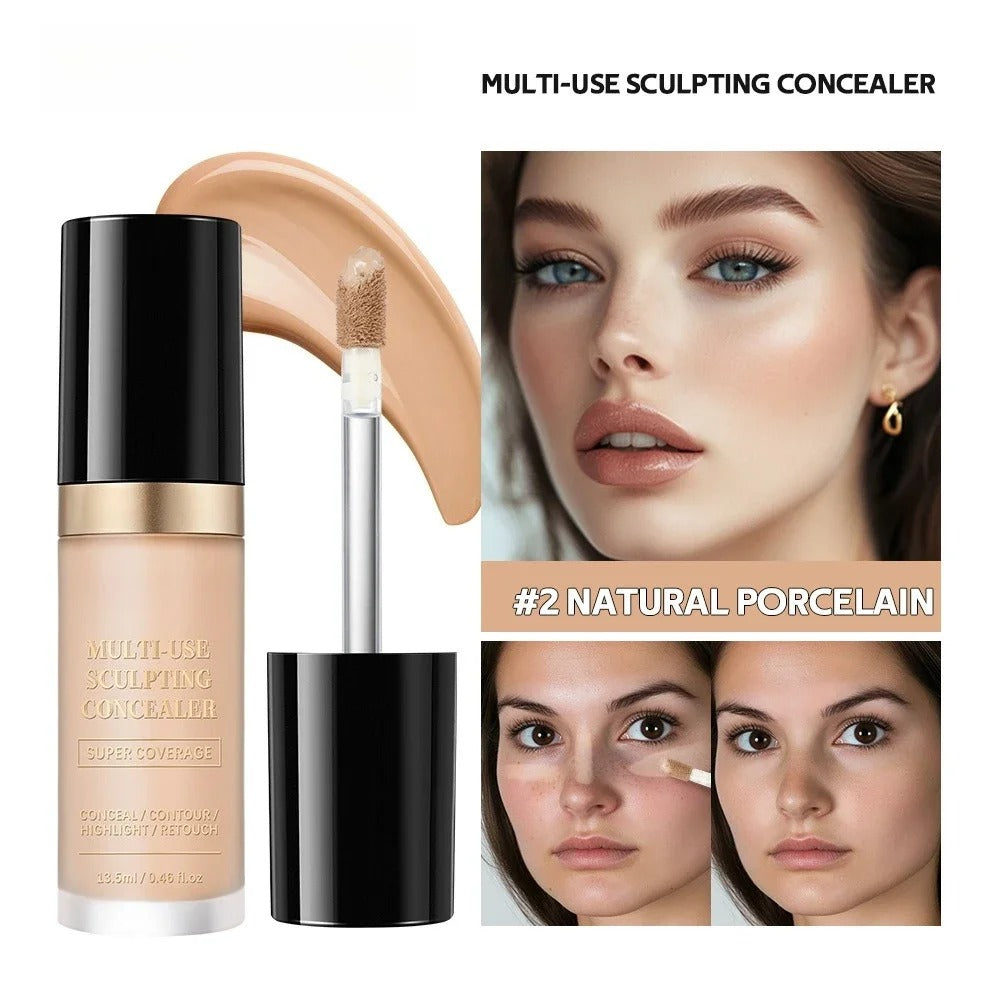 Super Coverage Concealer Multi-Use Cream Oil Free Long Lasting