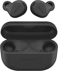 Jabra Elite 8 Active - Best Most Advanced HearThrough Sports Wireless Bluetooth Earbuds - Comfortable Secure Fit, Military Grade Durability, Active Noise Cancellation, Dolby Surround Sound - Dark Grey